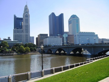 This photo of the Columbus, Ohio skyline was taken by photographer Dan Tamkin of Newark, Ohio.